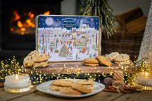 Load image into Gallery viewer, Farmhouse Biscuits Winter Village Scene selection 300g