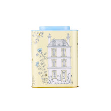 Load image into Gallery viewer, English Cottage Tea Caddy Cream / Blue 120 Teabags