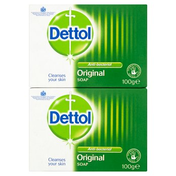 Dettol Anti-Bacterial Original Soap 2 x 100g