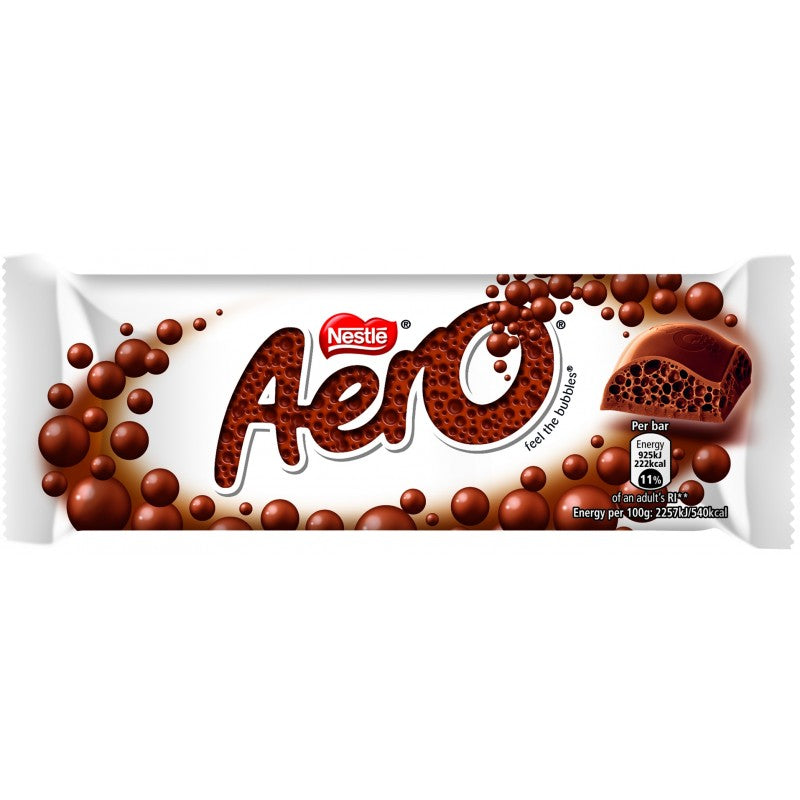 Aero Milk Chocolate Sharing Bar 90g