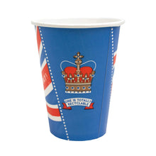 Load image into Gallery viewer, Union Flag Paper Party Cup ( 8 pack)