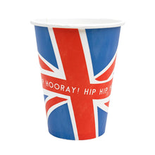 Load image into Gallery viewer, Union Jack Paper Party Cup ( 8 pack)
