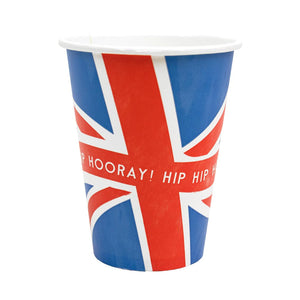 Union Jack Paper Party Cup ( 8 pack)