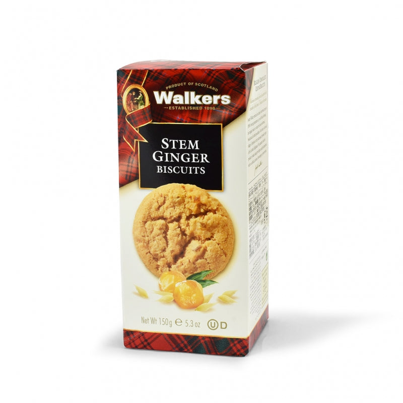 Walkers Stem Ginger biscuits 150g Taste of Britain Malmö