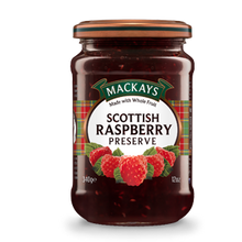 Load image into Gallery viewer, Mackays Scottish Raspberry Preserve 340g