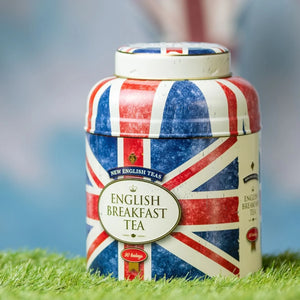 Union Jack Tea Caddy With 80 English Breakfast Teabags