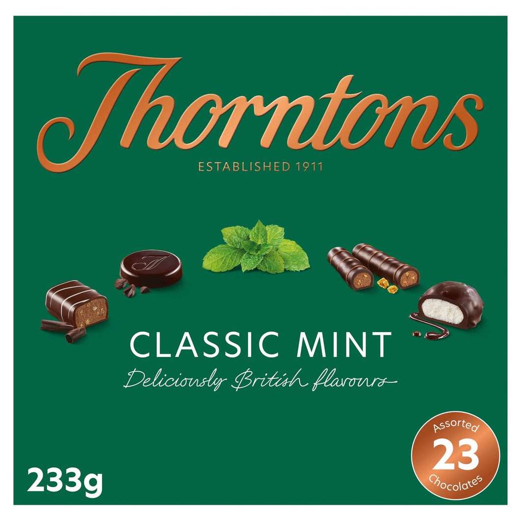 Thorntons Mint Collection Chocolates Box 233g