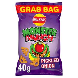 Monster Munch Pickled Onion Snacks 40g