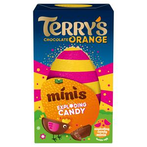 Terrys Choc Orange Exploding Candy Egg 91g