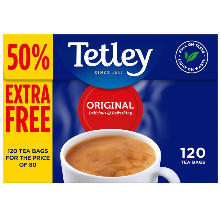 Tetley Original Tea Bags 120s