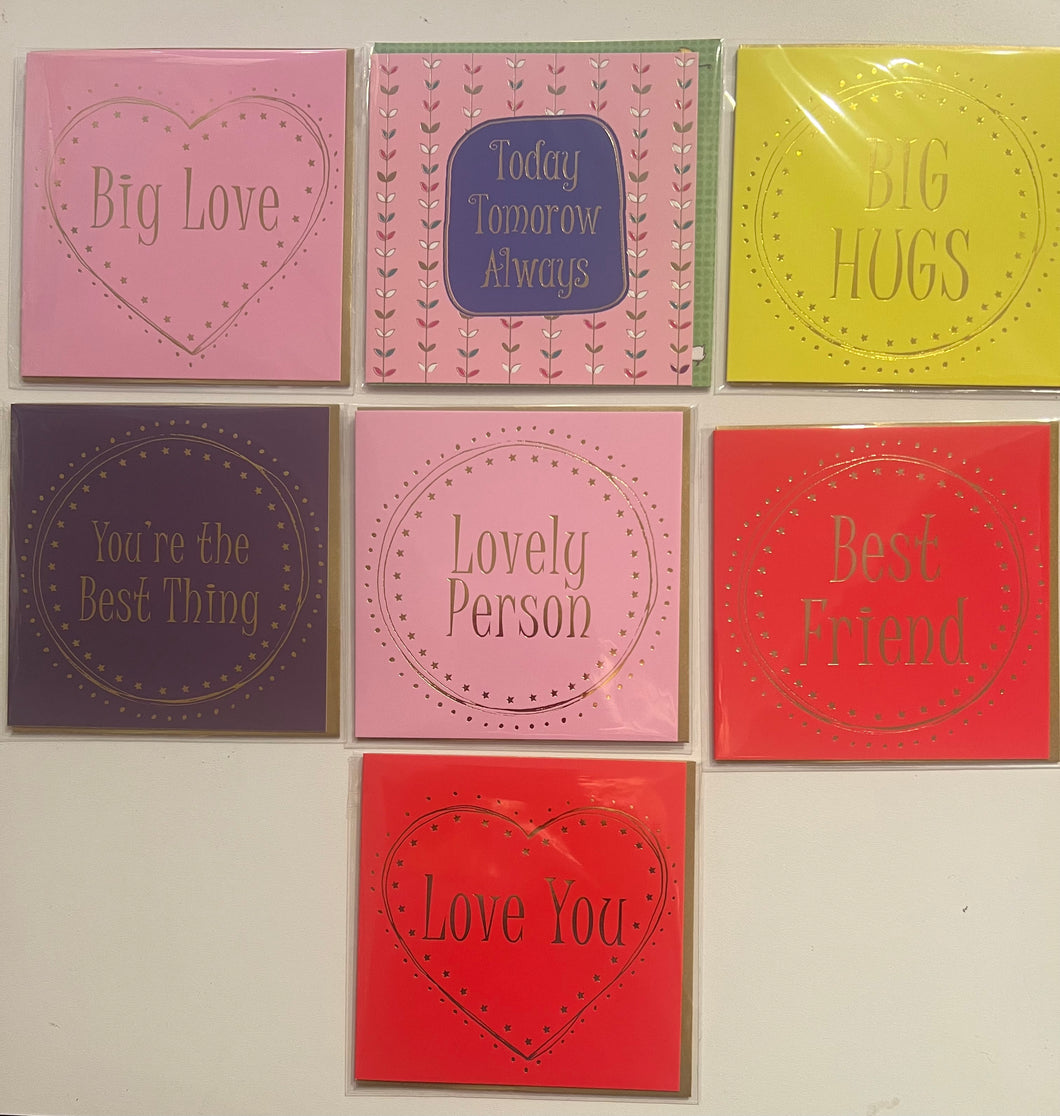 Cards for that Special person