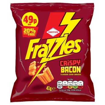 Smiths Frazzles Crispy Bacon Snacks