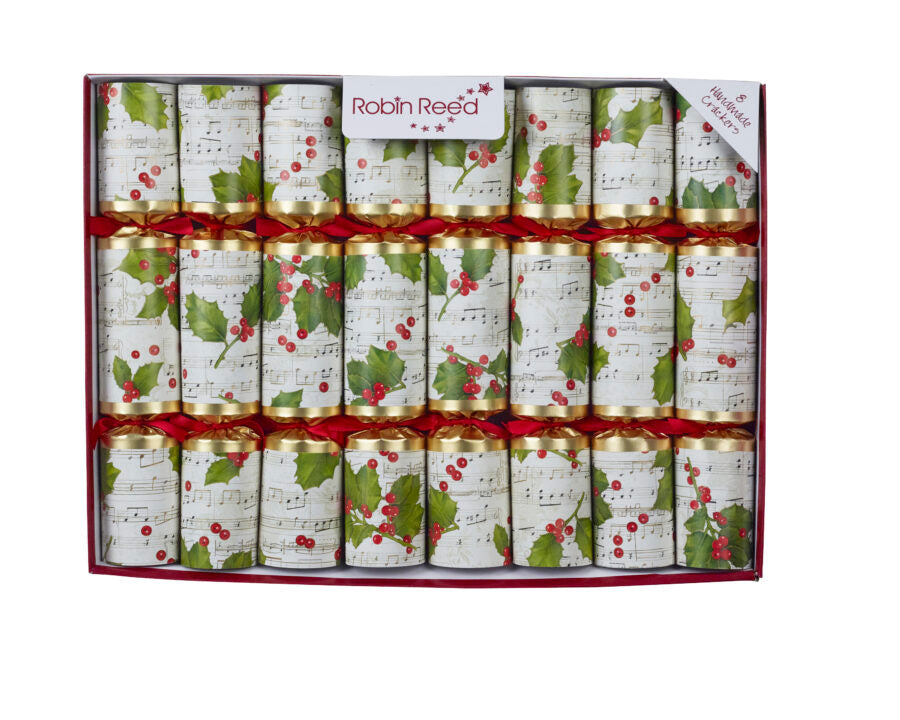 Christmas Crackers Concerto Holly 8 Pack