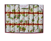 Load image into Gallery viewer, Christmas Crackers Concerto Holly 8 Pack
