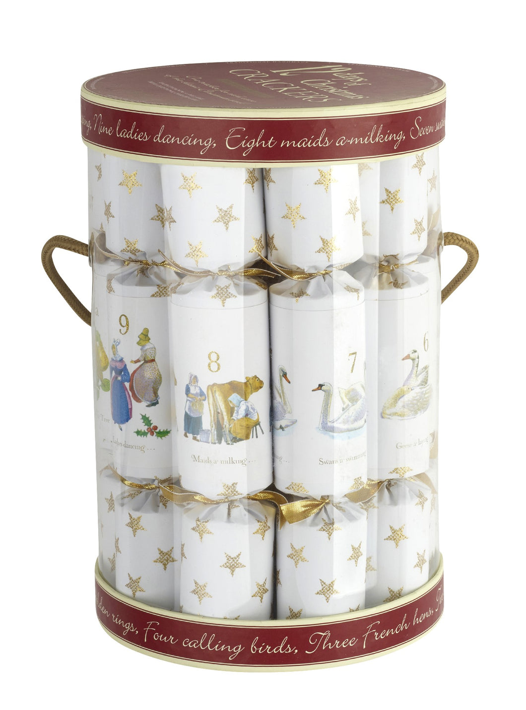 Christmas Crackers 12 Days Stars 12 pack