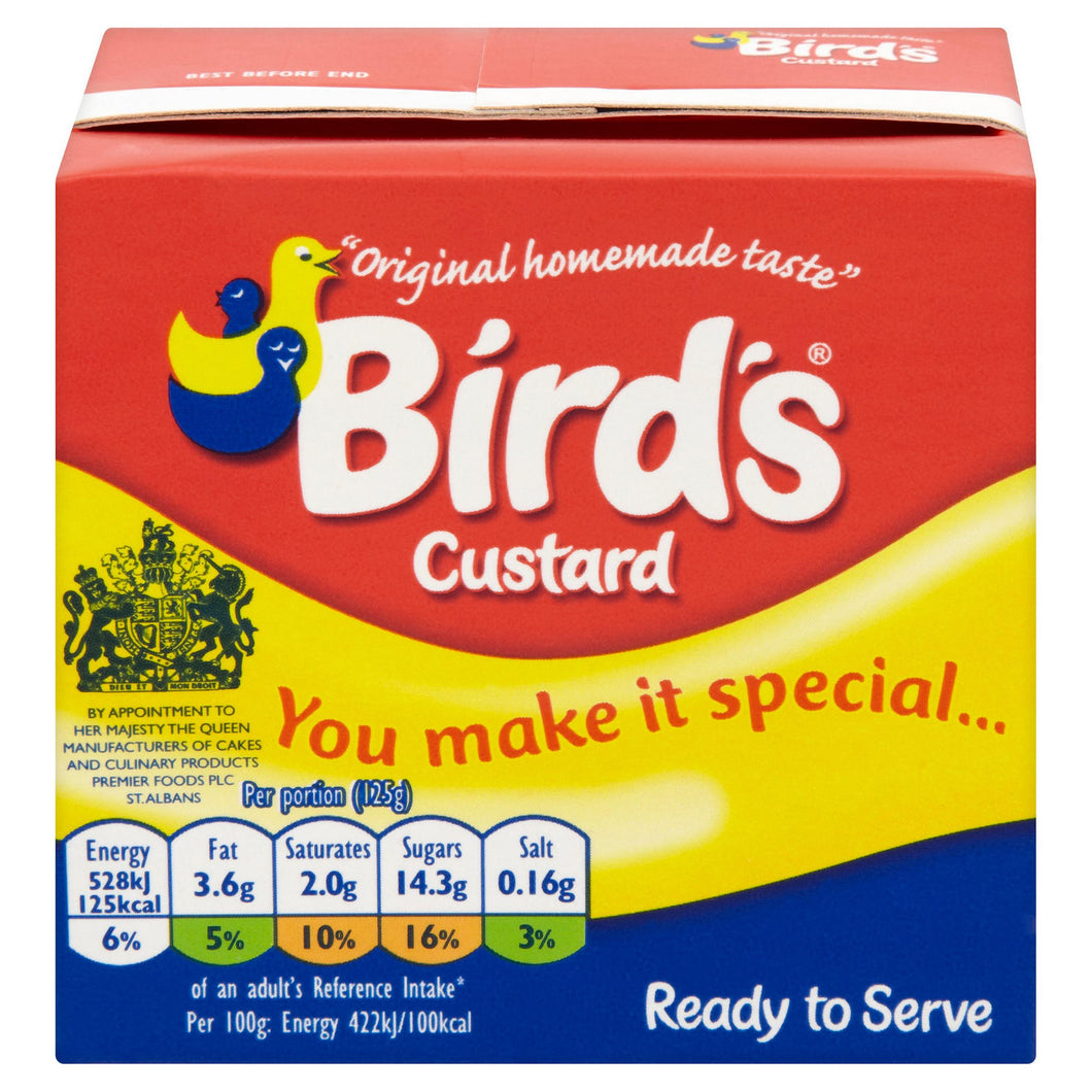 Birds Custard ready to serve 500g
