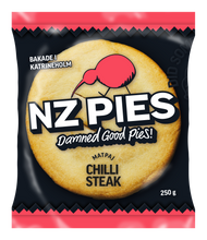 Load image into Gallery viewer, NZ Chilli Steak Pie 250g (shop pick up only)
