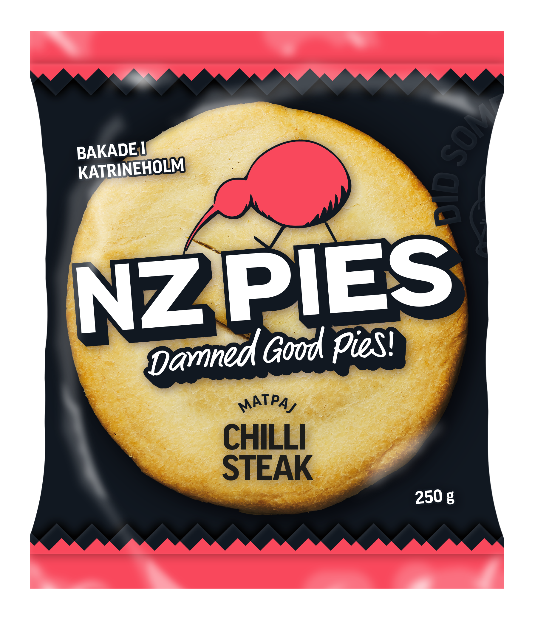 NZ Chilli Steak Pie 250g (shop pick up only) – Taste of Britain Malmö