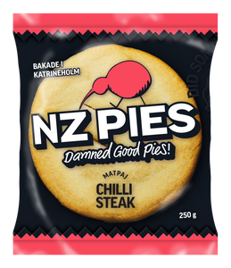 NZ Chilli Steak Pie 250g (shop pick up only)