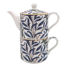 Load image into Gallery viewer, William Morris tea for one pot and cup boxed
