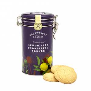 Cartwright & Butler Lemon Zest Shortbread Rounds 200g
