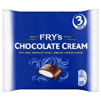Fry's Chocolate Cream Bar 3 pkt