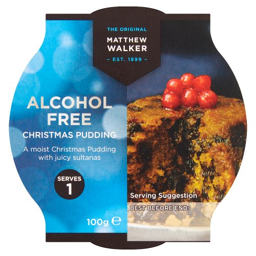 Matthew Walker Alcohol Free Christmas Pudding 100g