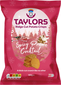 Taylors Spicely Prawn cocktail Crisps 150g