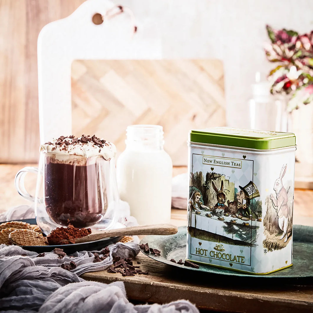 Alice in Wonderland Hot Chocolate Tin 250g