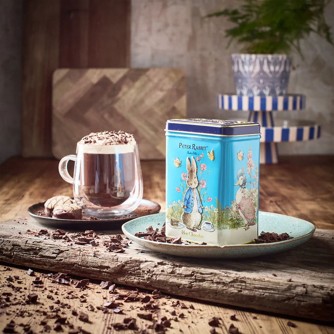 Peter Rabbit Hot Chocolate Tin 250g – Taste of Britain Malmö