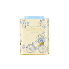 Load image into Gallery viewer, English Cottage Tea Caddy Cream / Blue 120 Teabags
