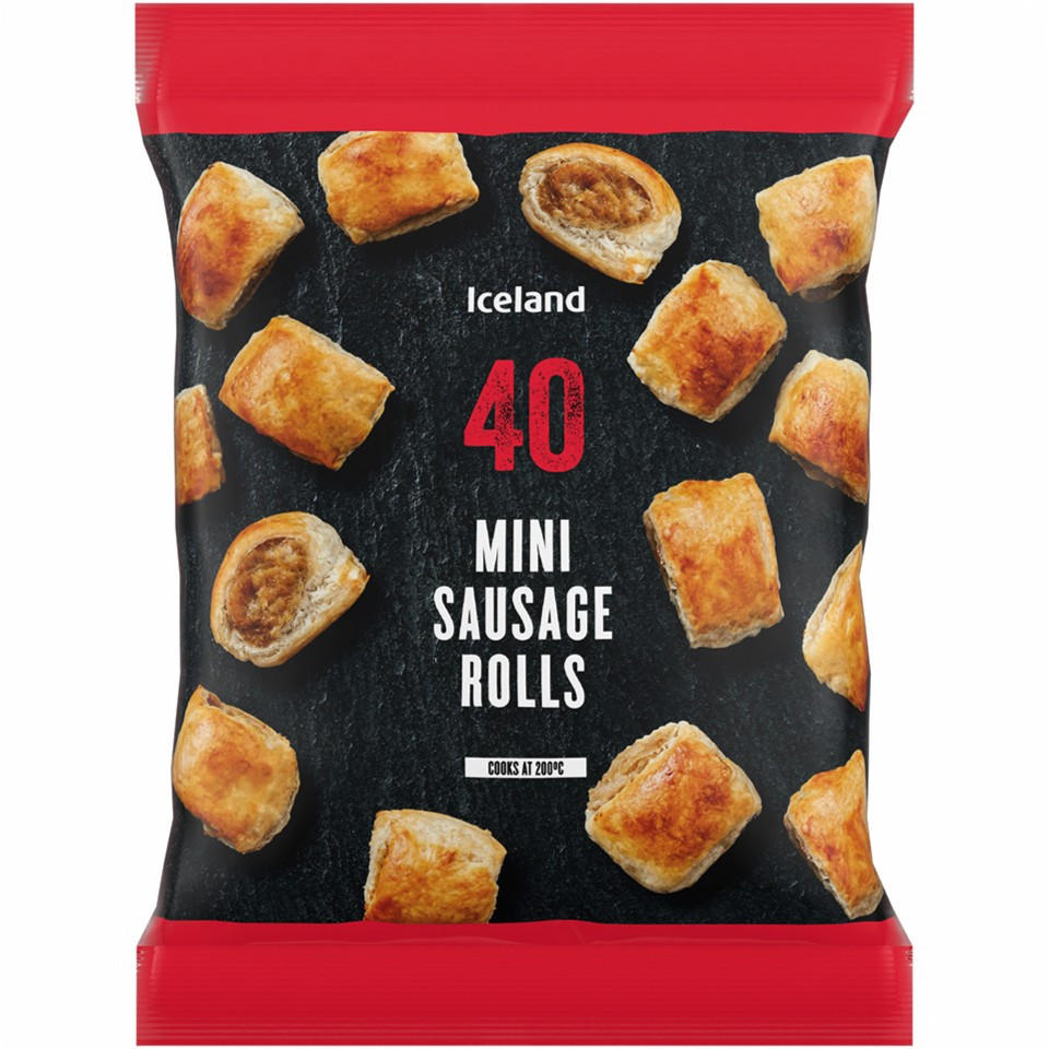 40 Mini Sausage Rolls (shop pick up only)