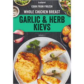 Garlic & Herb Chicken Kievs 2 pkt 320g (shop pick up only)