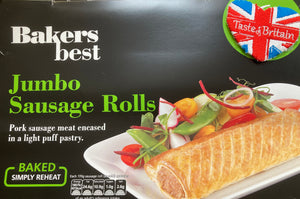 Bakers Best Sausages Rolls 170g (shop pick up only)