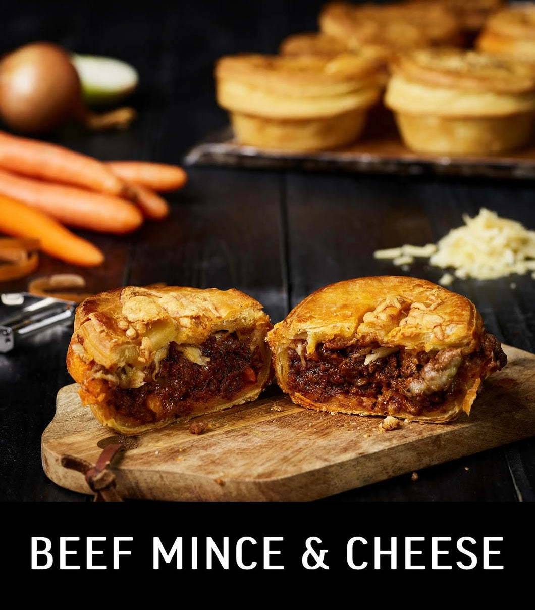 NZ Mince Beef & Cheese Pie 250g ( shop pick up only)