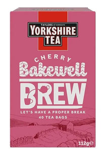 Yorkshire Tea Cherry Bakewell Brew 40 Teabags
