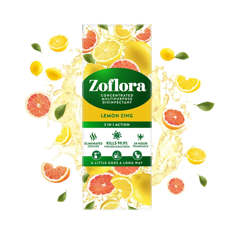 Zoflora Lemon Zing 500ml