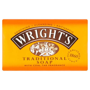 Wright's Traditional Coal Soap 4 pk (4x125g)