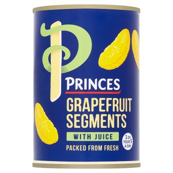 Princes Grapefruit Segments with Juice 411g