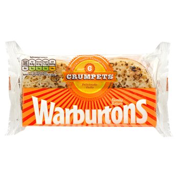 Warburtons Crumpets 6pk (shop pick-up only)