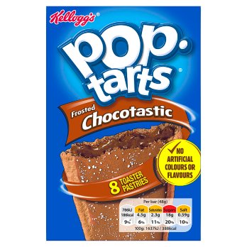 Kellogg's Pop Tarts Frosted Chocotastic Toaster Pastries 8 pack 48g