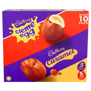 Cadbury Creme Egg & Caramel Egg 10 pack
