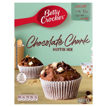 Betty Crocker Chocolate Chunk Muffin Cake Mix 335g