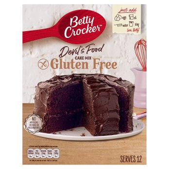 Betty Crocker Gluten Free Devil's Food Chocolate Cake Mix 425g