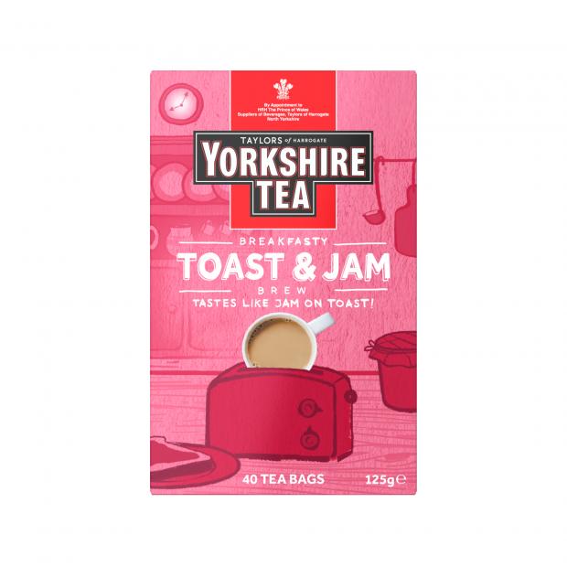 Yorkshire Toast & Jam 40 Teabags