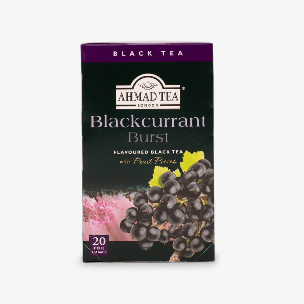 Ahmad Tea - Blackcurrant Burst Fruit Black Teabags 20s