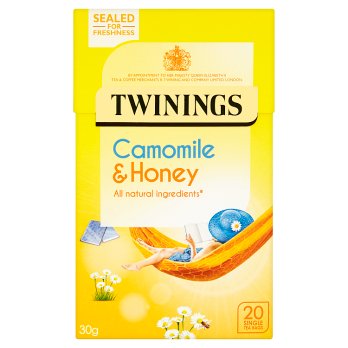 Twinings Camomile Honey & Vanilla 20 Single Tea Bags