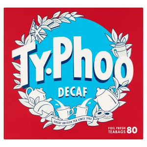Typhoo Decaf 80 Teabags