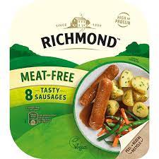 Richmond Meat Free Sausages 8pkt ( shop pick-up only)
