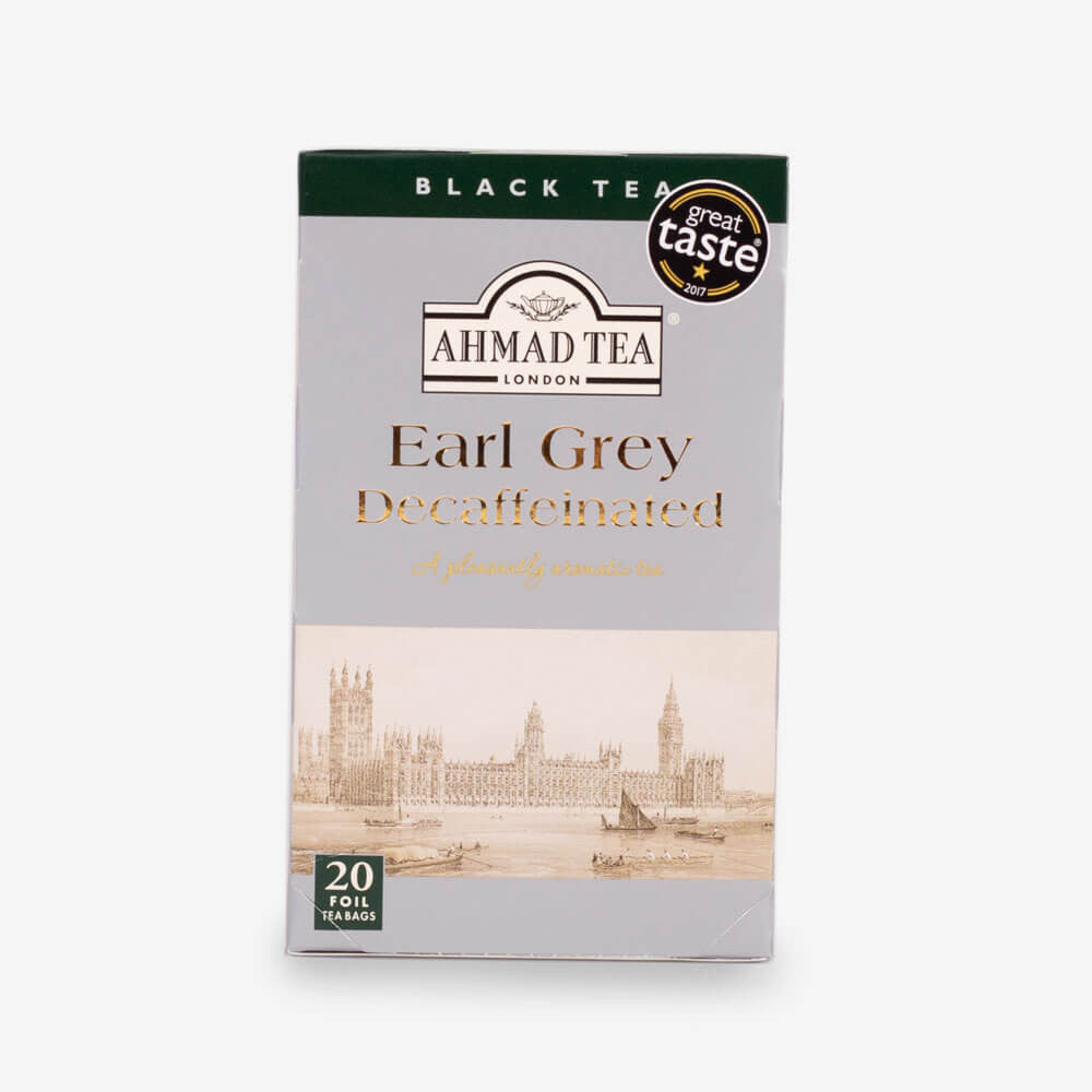 Ahmad Tea - Earl Grey Decaffeinated Teabags 20s